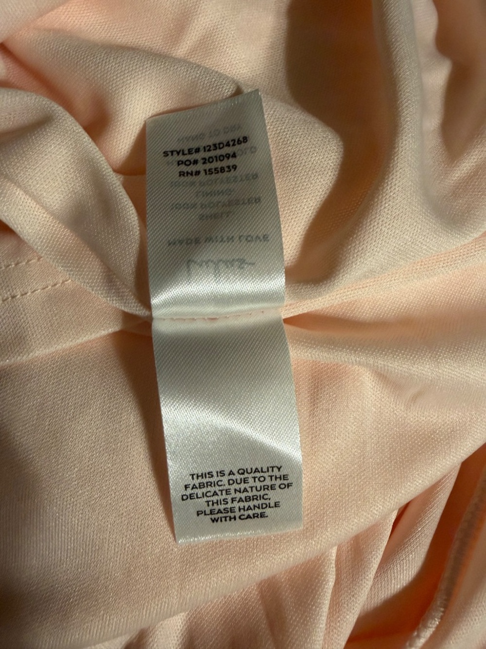NWT Lulus Picturesque Allure Blush Pink Jacquard Tie-Strap Maxi Dress - Picture 9 of 9